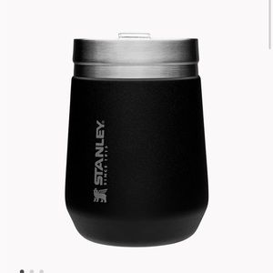 Stanley Black Stainless Steel Coffee / Wine Tumbler Mug